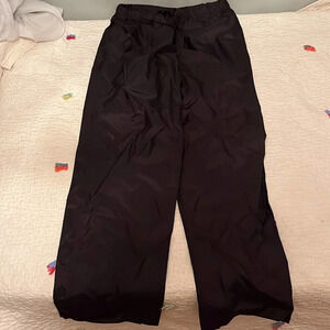 Galyans black rain pants mens medium